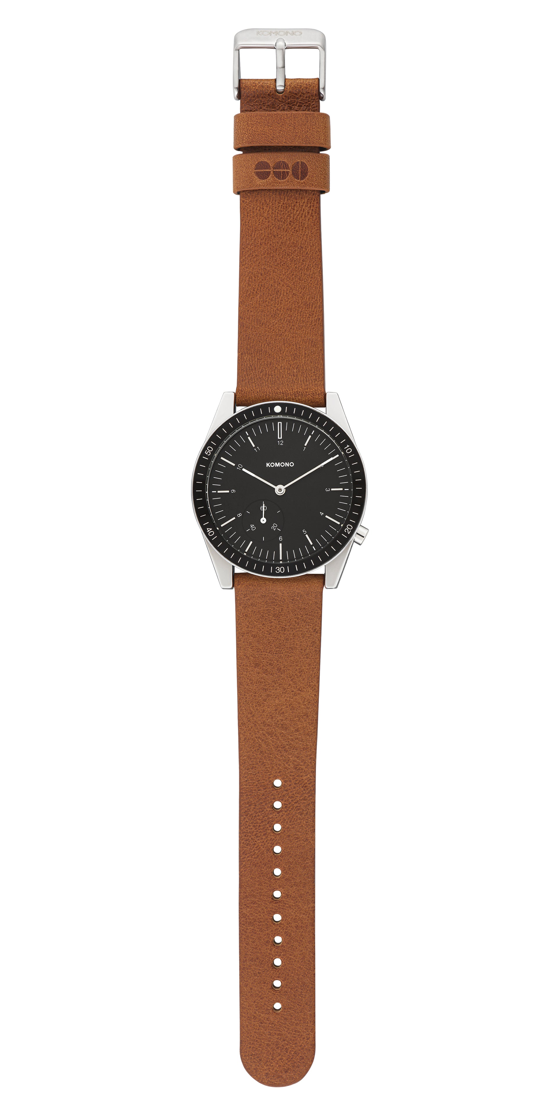 komono-ray-legacy-leather-cognac-montre-de-plong-e-r-interpr-t-e-bracelet-cuir-c image 4