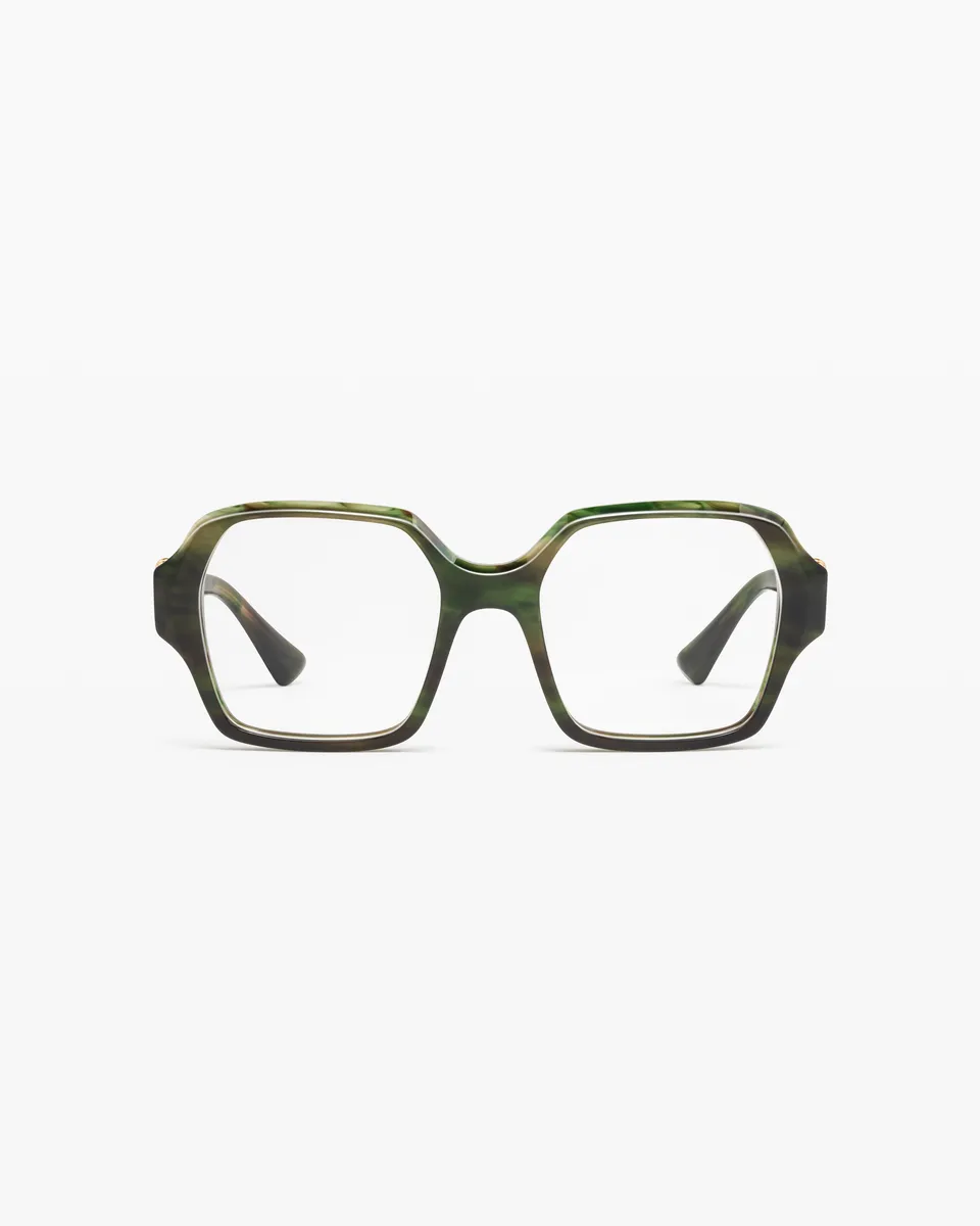 jimmy-fairly-la-cha-lunettes-de-vue-carr-es-vertes-en-ac-tate-femme image 1