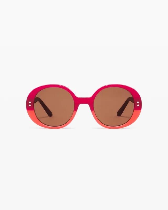 jimmy-fairly-la-mini-luma-s-lunettes-de-soleil-enfant-rondes-ac-tate-rose-taille image 1