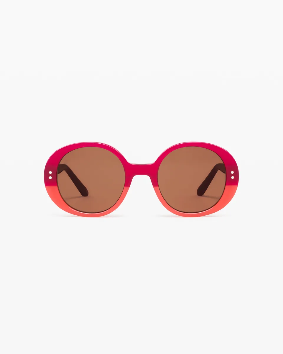 jimmy-fairly-la-mini-luma-s-lunettes-de-soleil-enfant-rondes-ac-tate-rose-taille image 1