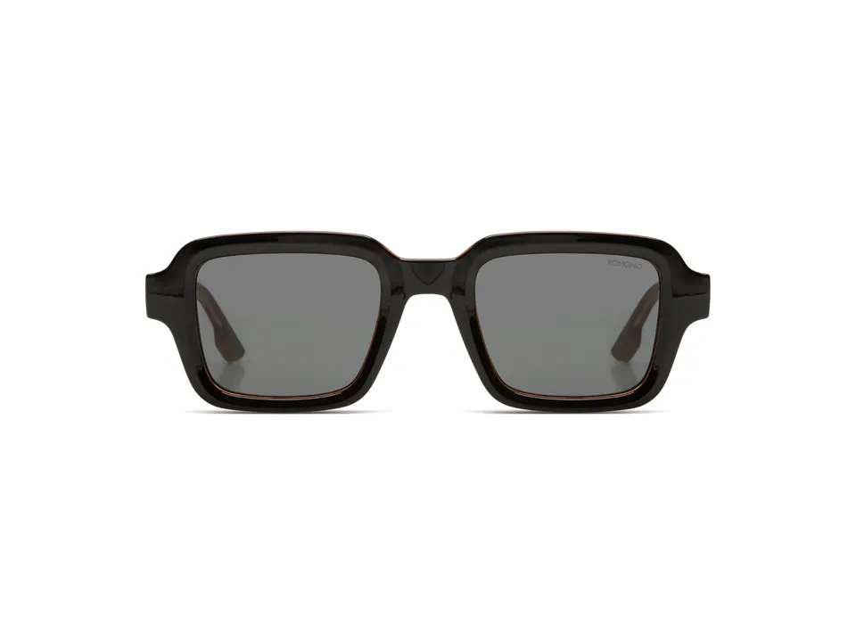 komono-lionel-black-tortoise-lunettes-de-soleil-bioplastique image 1