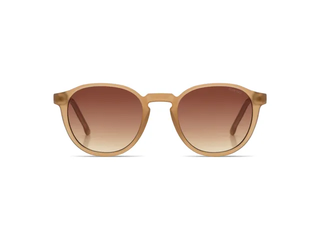 komono-liam-sahara-lunettes-de-soleil-rondes-monture-bio-nylon-marron image 1