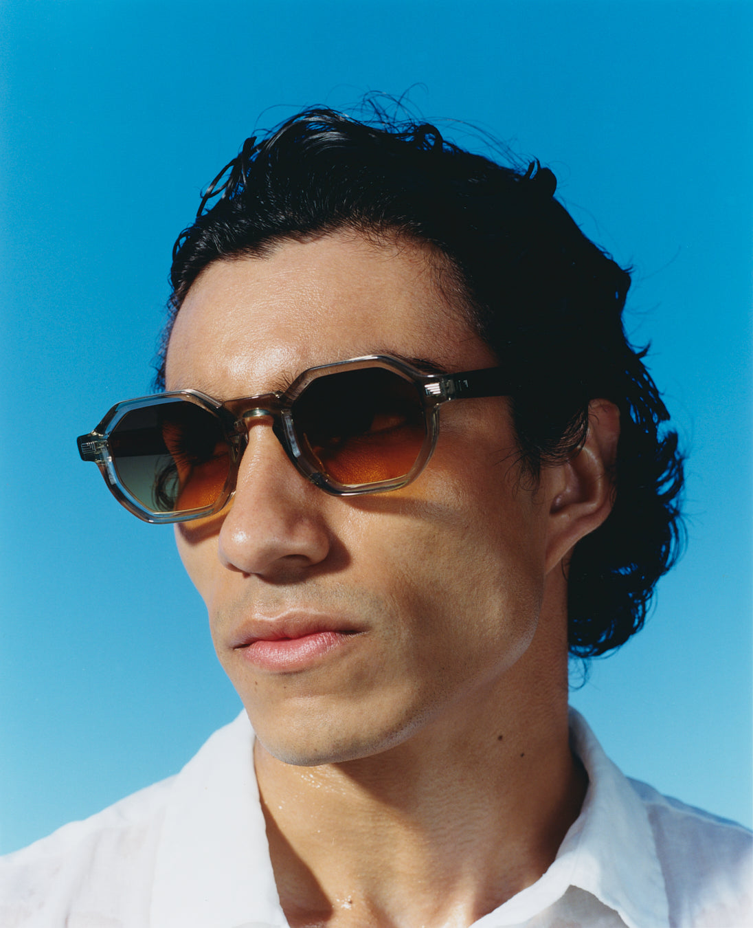 jimmy-fairly-la-eloi-jf-colors-lunettes-de-soleil-hexagonales-homme-ac-tate-vert image 2