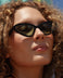 le-petit-lunetier-becks-noir-et-vert-lunettes-de-soleil-papillon-femme image 1