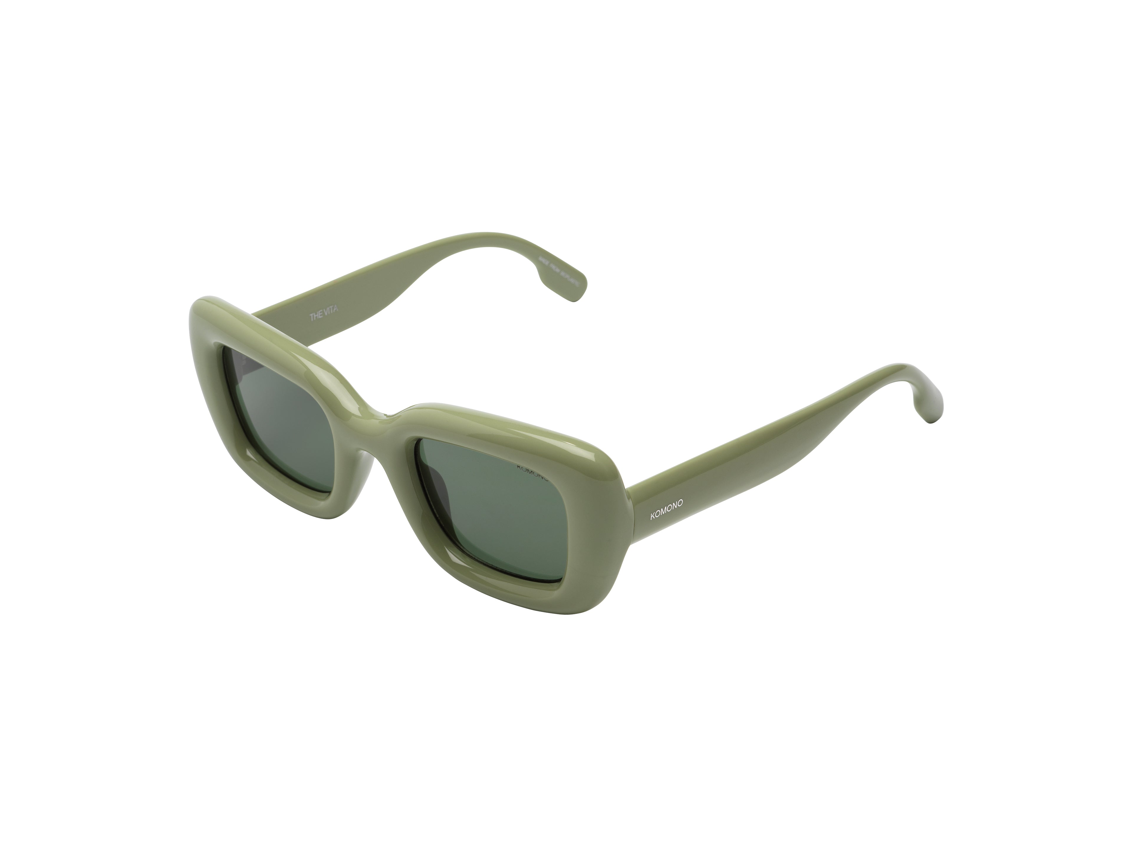 komono-vita-moss-lunettes-cat-eye-vert-bio-nylon-taille-l image 2