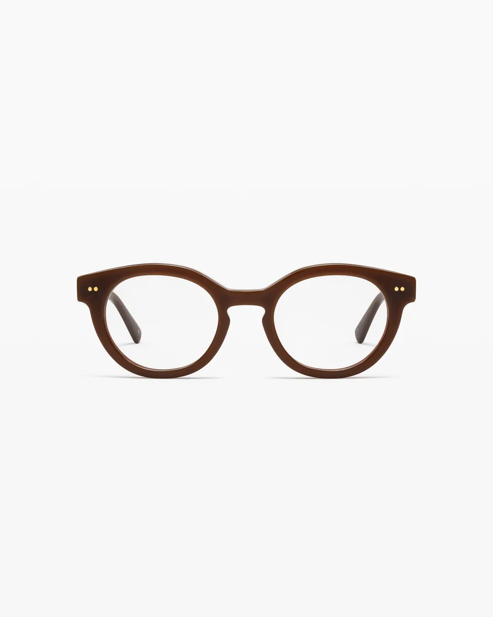 jimmy-fairly-la-adelie-lunettes-de-vue-rondes-marron-femme-medium image 1